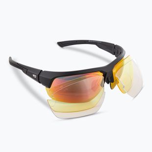 Okulary przeciwsłoneczne GOG Benelli matt black/polychromatic red