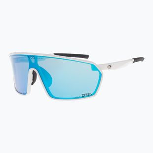 Okulary przeciwsłoneczne GOG Freya matt white/black/reflex sky blue