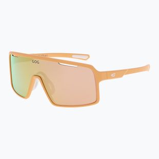 Okulary przeciwsłoneczne GOG Enki matt orange/white reflex rose/gold
