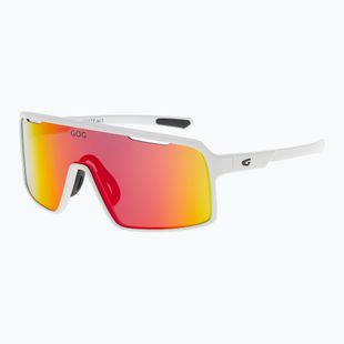 Okulary przeciwsłoneczne GOG Enki matt white/black reflex black/red