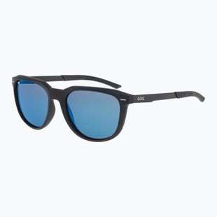 Okulary przeciwsłoneczne GOG Soma matt black/reflex white blue