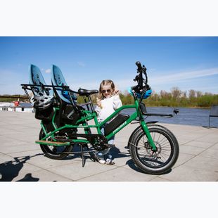 Rower elektryczny JOBOBIKE Transer 48V 15Ah 720Wh zielony