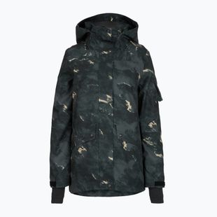 Kurtka snowboardowa damska 4F F586 multicolour allover