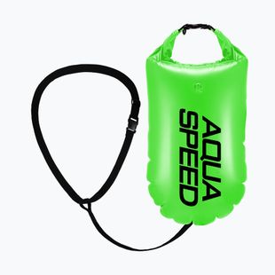 Boja asekuracyjna AQUA-SPEED Open Water fluo soft green