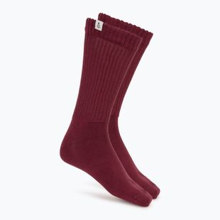 Skarpety damskie JOYINME Ground Yourself burgundy