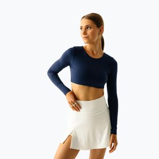 Top do jogi damski JoyInMe Core Crop Top dark navy