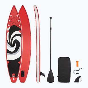 Zestaw deska SUP pompowana Extralink 1046 12'4" czerwony