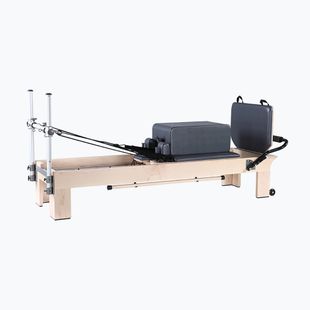 Reformer do pilatesu Innwell Classical Wood brown/black