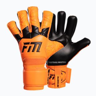 Rękawice bramkarskie Football Masters Invictus X orange fluo
