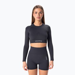 Longsleeve treningowy damski Carpatree Allure Seamless titanium grey