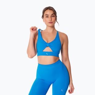 Biustonosz treningowy Carpatree Eris Seamless electric blue