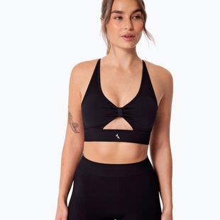 Biustonosz treningowy Carpatree Eris Seamless orchid/black