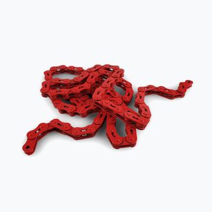 Łańcuch rowerowy Dartmoor Core Singlespeed 1/8" red painted