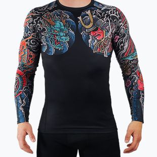 Rashguard longsleeve męski Ground Game Bushido 3.0 czarny