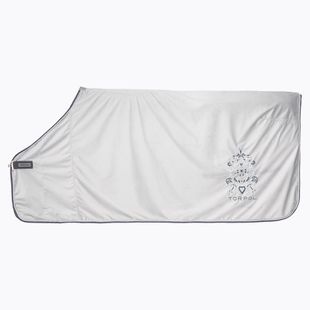 Derka osuszająca dla konia TORPOL Diamond jasnoszara