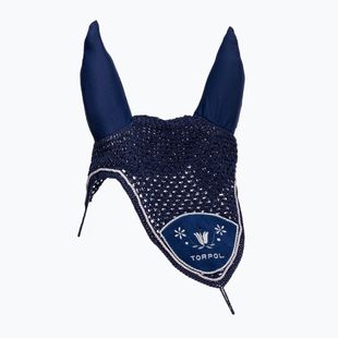 Nauszniki dla konia TORPOL Diamond granatowe