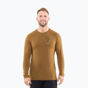 Longsleeve termoaktywny męski Viking Andali brown