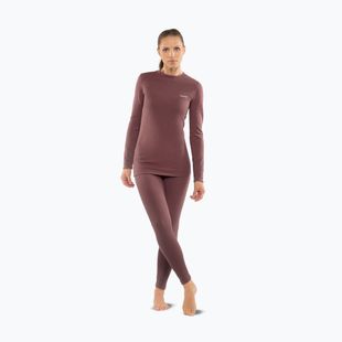 Komplet bielizny termoaktywnej damskiej Viking Meriboo Base Layer pink