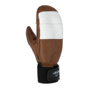 Rękawice narciarskie Viking Send It brown/white