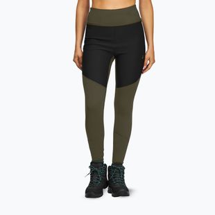 Legginsy damskie Alpinus Orta oliwkowy