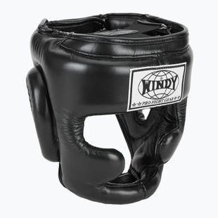 Kask bokserski WINDY Genuine Leather black