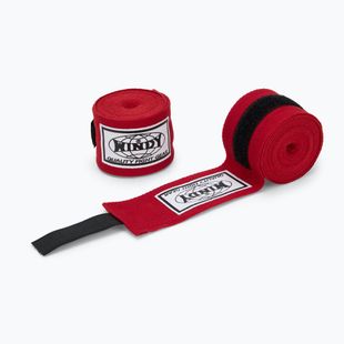 Bandaże bokserskie Windy HW-2 450 cm red