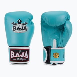 Rękawice bokserskie RAJA BOXING Single Standard Genuine Leather light blue