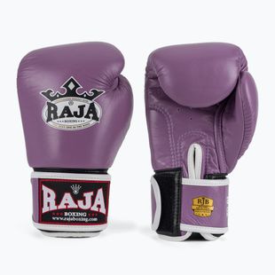 Rękawice bokserskie RAJA BOXING Single Standard Genuine Leather purple