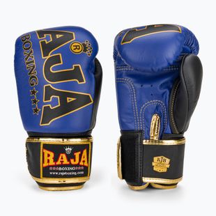 Rękawice bokserskie RAJA BOXING Origin Standard Genuine Leather blue