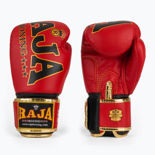 Rękawice bokserskie RAJA BOXING Origin Standard Genuine Leather red