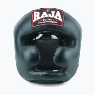 Kask bokserski RAJA BOXING Genuine Leather black