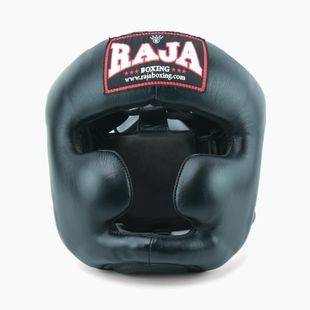 Kask bokserski RAJA BOXING Semi Leather black