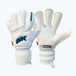 Rękawice bramkarskie dziecięce 4keepers Champ Aq Contact VII RF2G Jr white