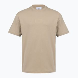 Koszulka męska PROSTO Box Logo beige