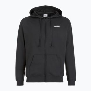 Bluza męska PROSTO Hoodie Logo Zip black
