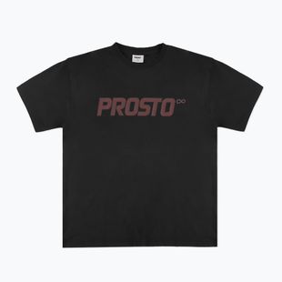 Koszulka męska PROSTO Big Logo washed black