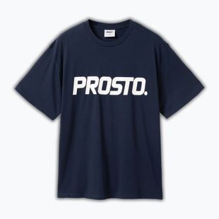 Koszulka męska PROSTO Big Log navy blue