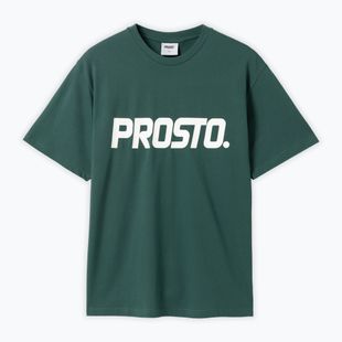 Koszulka męska PROSTO Big Log bottle green
