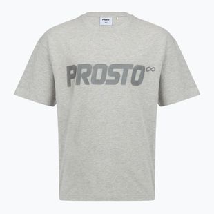 Koszulka męska PROSTO Big Log grey/melange