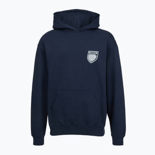 Bluza męska PROSTO Hoodie Splash Shield navy blue