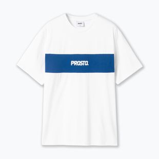 Koszulka męska PROSTO Root white/navy blue