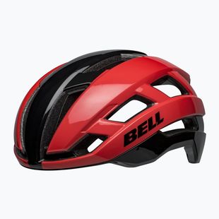 Kask rowerowy Bell Falcon XR Led Integrated MIPS matte red/black