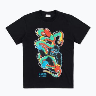 Koszulka MANTO X Panku Struggle czarny