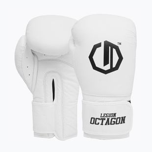 Rękawice bokserskie Octagon Legion Authority white