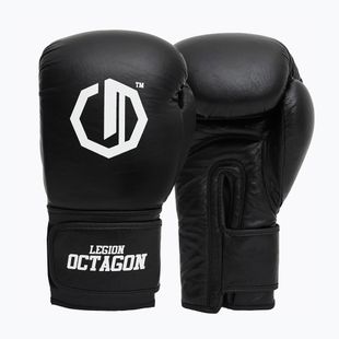 Rękawice bokserskie Octagon Legion Authority black/white