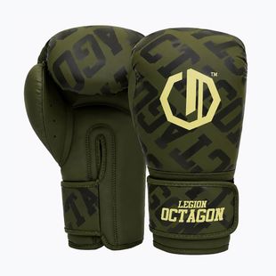 Rękawice bokserskie Octagon Legion Eclipse khaki