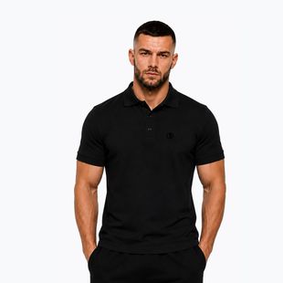 Koszulka polo męska Octagon Legion Small Logo 3D Polo black