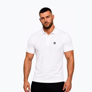 Koszulka polo męska Octagon Legion Small Logo 3D Polo white