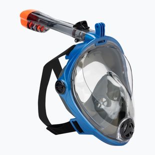 Maska pełnotwarzowa do snorkelingu AQUA-SPEED Spectra 2.0 czarna/niebieska