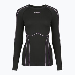 Bluza termoaktywna damska Viking Etna 2.0 black/purple